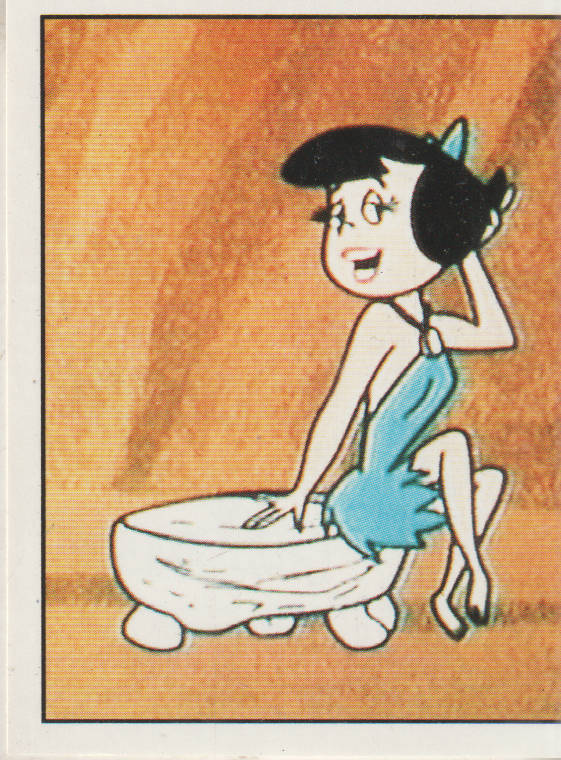 PANINI FLINTSTONES COLLECTABLE STICKER #78