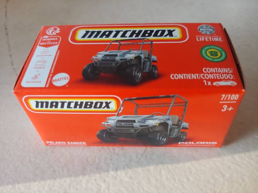 MATCHBOX POLARIS RANGER MINT IN SEALED BOX 7/100