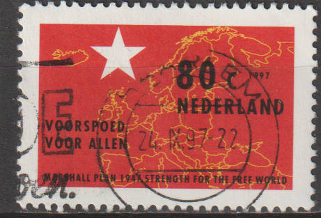 NETHERLANDS  1997 The 50th Anniversary of the Marshall Plan UNH SG 1843