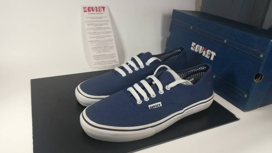 ** Soviet MEN`S CLASSIC M Agera Barca Navy Blue UK 9 US 9.5 EUR 44