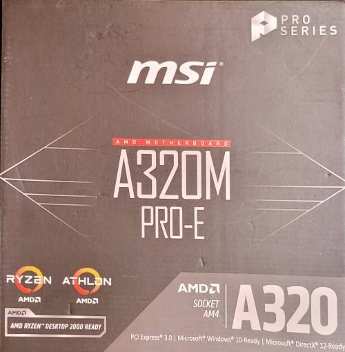 A320M PRO-E Motherboard AM4