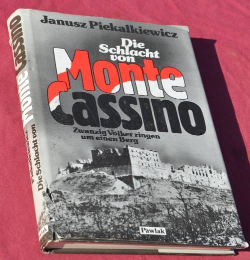 MONTE CASSINO Richly illustrated non-fiction book on famous battle in WWII