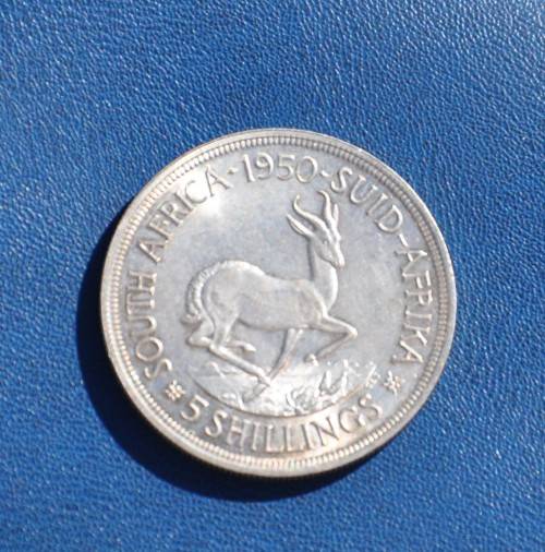 5S 1950 CROWN 80% Silver (key date) ***UNC***