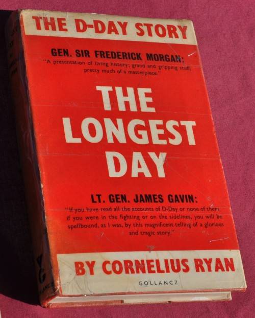 THE LONGEST DAY Cornelius Ryan - RARE WORLD WAR TWO MILITARY COLLECTIBLE