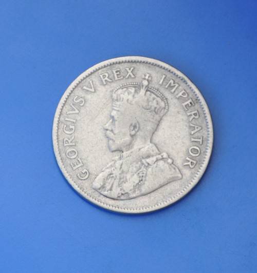 UNION OF SOUTH AFRICA Half Crown 1928 - rare in any condition