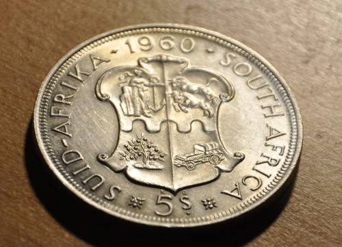 5 Shillings 1960 Crown  ***UNC***  superb MINT STATE (MS)