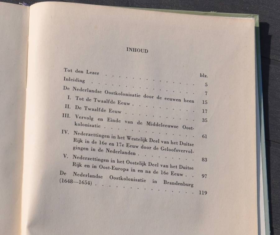 DE NEDERLANDSE OOSTKOLONISATIE  [1943]