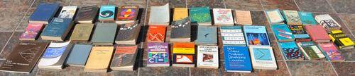 HUGE JOBLOT OF BOOKS ON MATHEMATICS & PHYSICAL SCIENCE - Pick up possible