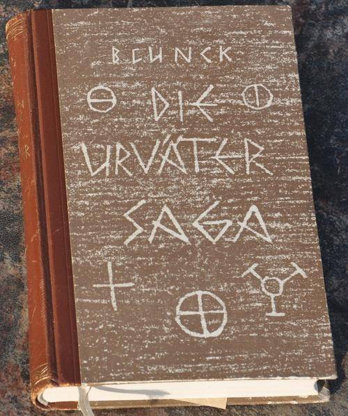 VINTAGE BOOK ON NORDIC TRIBES VIKINGS et al  (1933) - rare collectible on Germanic beliefs & custom
