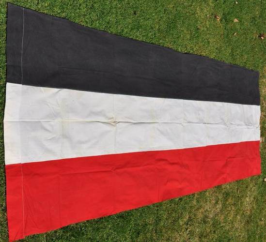 GERMAN REICH FLAG - (huge pole flag) - Deutsches Reich Flagge - VINTAGE!