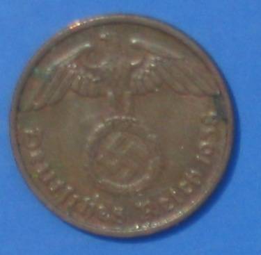 DEUTSCHES REICH - 2 REICHSPFENNIG 1938 D
