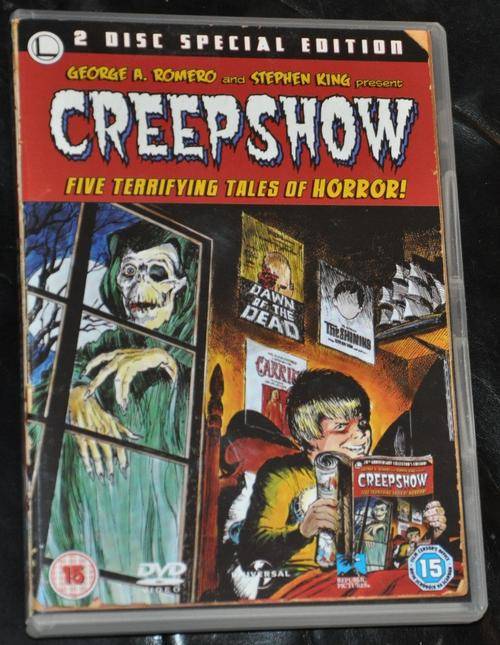 STEPHEN KING CREEPSHOW  - Special edition (2 discs) - as new (only viewed once)