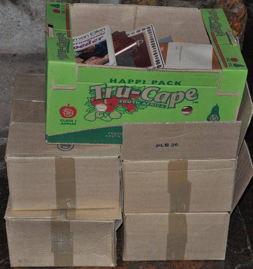 SUPERB OPPORTUNITY FOR RE-SELLERS & COLLECTORS!   ~110 books in Afrikaans VIEW SCANS!