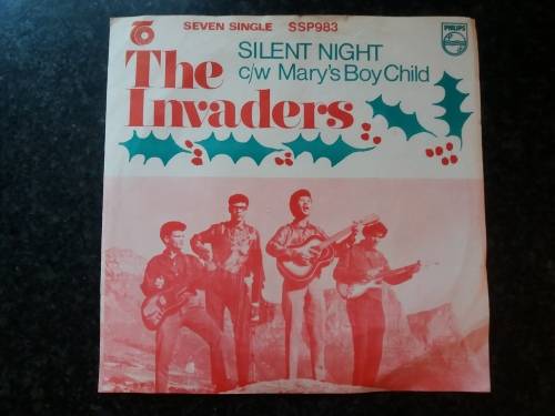 The Invaders - Silent Night / Mary's Boy Child   7"