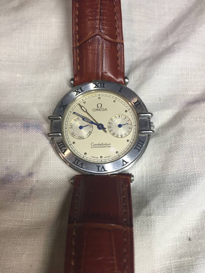 OMEGA CONSTELLATIO DAY DATE QUARTZ 32MM