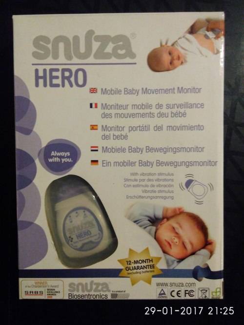 Snuza Hero - Baby movement monitor