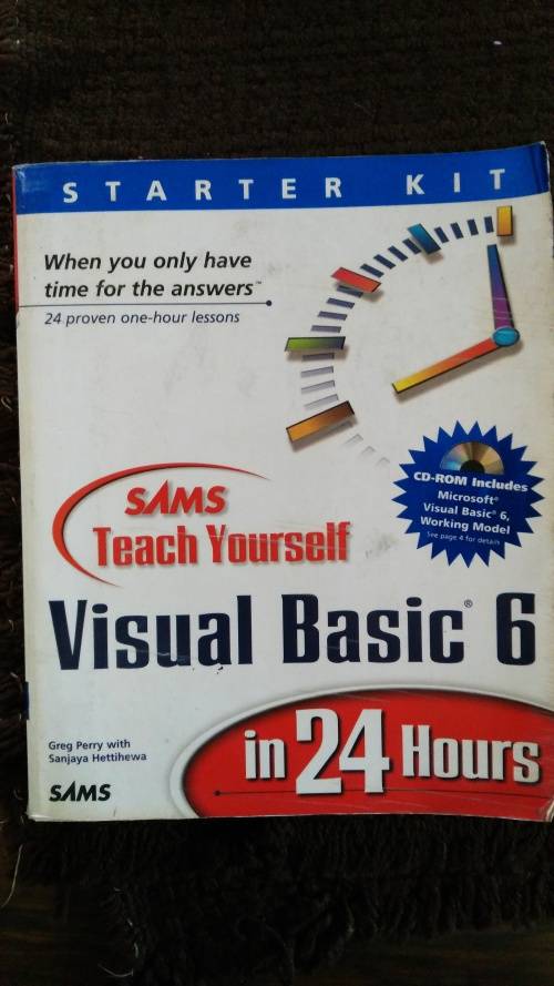 Visual Basic 6 Books (3 Books)