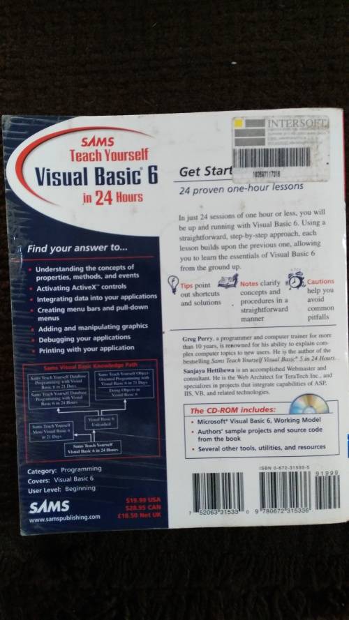 Visual Basic 6 Books (3 Books)