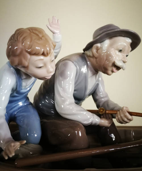 Very unique Lladro porcelain figurine