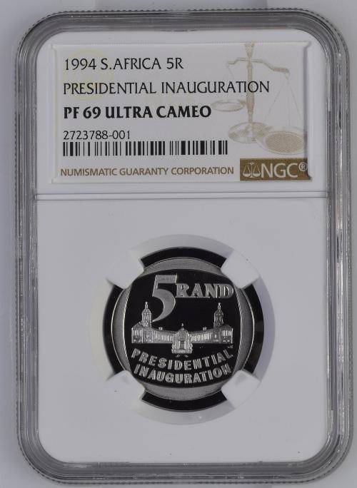 1994 Presidential Inauguration Proof R5 - PF69 Ultra Cameo * Union Building In Front *