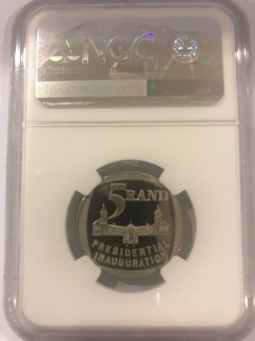 *** PERFECT *** 1994 Presidential Inauguration Proof R5 - NGC PF70 Ultra Cameo - TOP CLASS COIN !!!