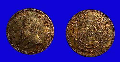 "RARE" Z.A.R. 1893 PENNY, RARE KEY DATE, VERY LOW MINTAGE.