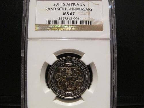 *** Highest Grade @ The NGC - SARB 90th Anniversary R5 *** NGC Graded MS67 - Crazy R1 Start.