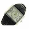 Police Matrix Black Leather Strap Unisex Watch