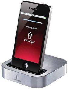 Iomega SuperHero Backup and Charger for iPhone