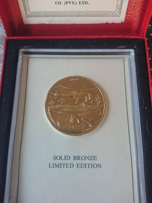 RHODESIA HISTORY MEDALLION volume 3