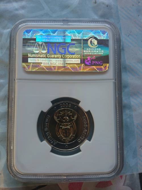 2008 MANDELA BIRTHDAY COIN