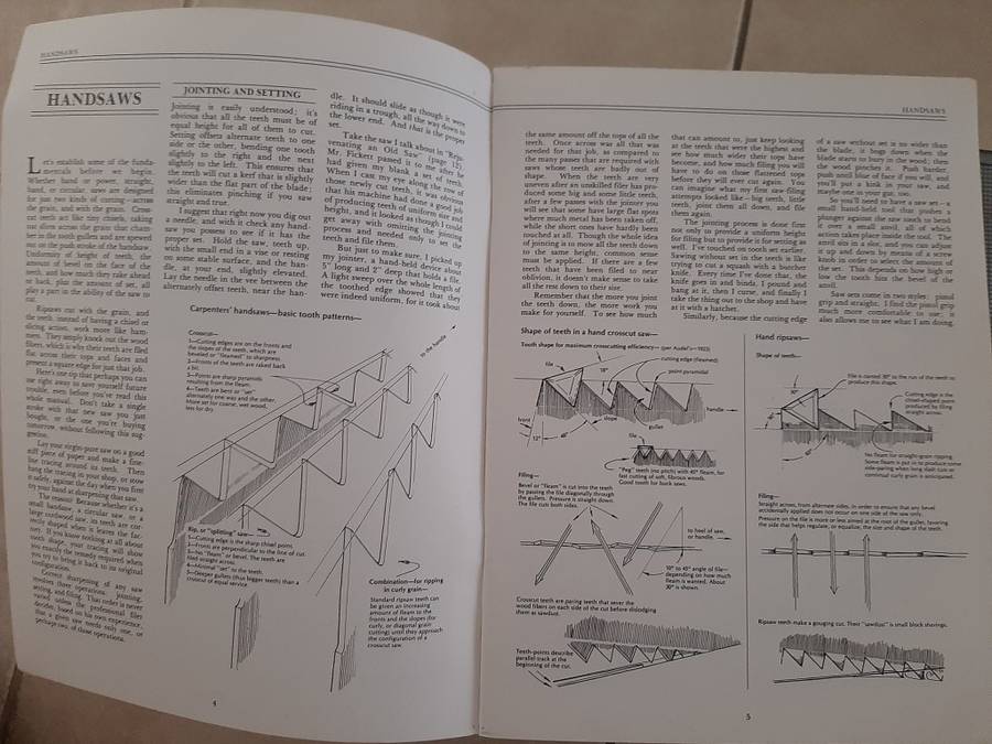 KEEPING THE CUTTING EDGE - SETTING AND SHARPENING HAND AND POWE SAWS - Harold H. PAYSONR