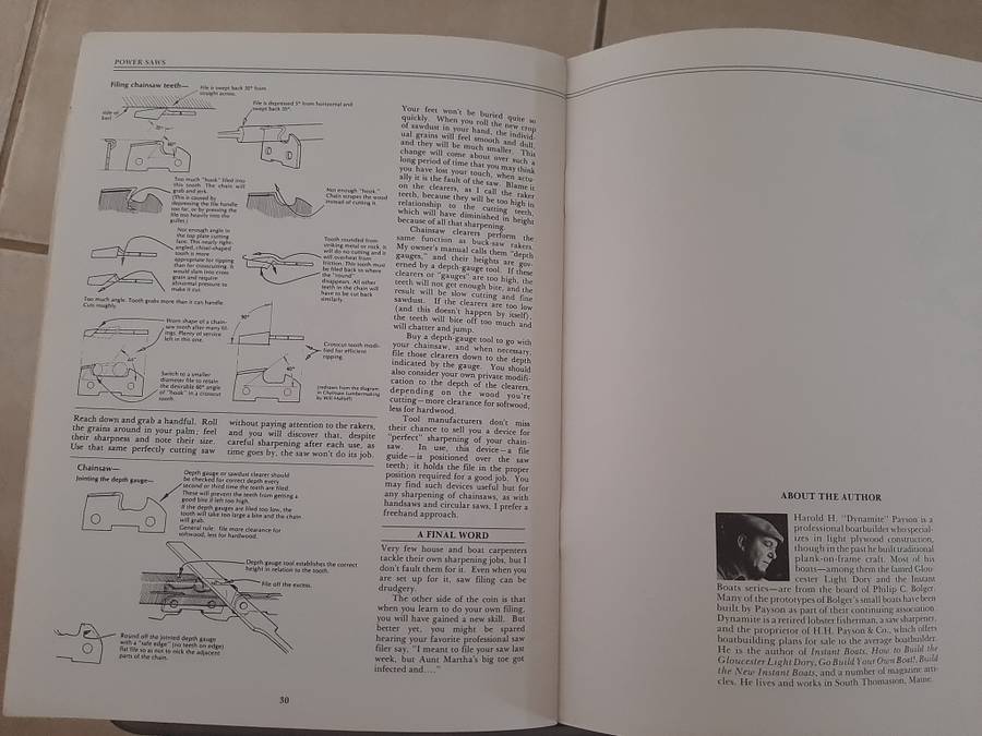 KEEPING THE CUTTING EDGE - SETTING AND SHARPENING HAND AND POWE SAWS - Harold H. PAYSONR