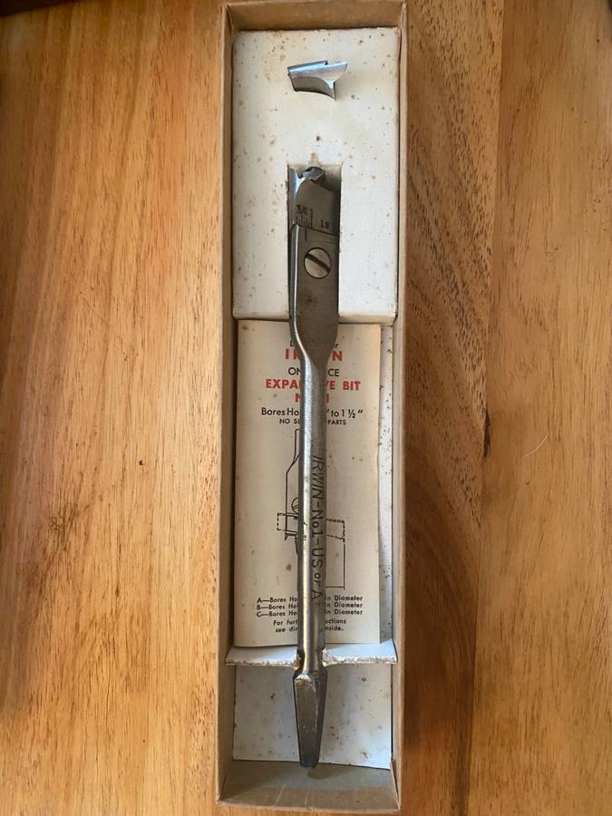 Irwin Expantion Auger Bits