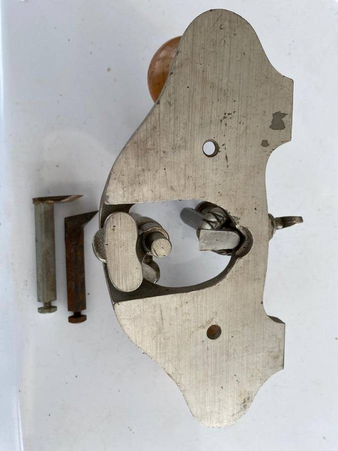 Stanley no 71 - USA - Open Throat Toothing Plane with Depth Gauge and three Blades(tooth`s)