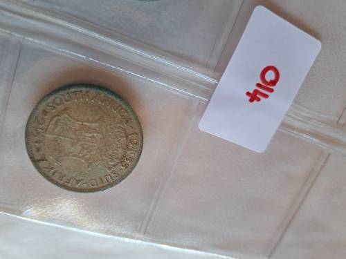 1954 & 1955 2 1/2 Shillings Half Crown Coins (2pc)
