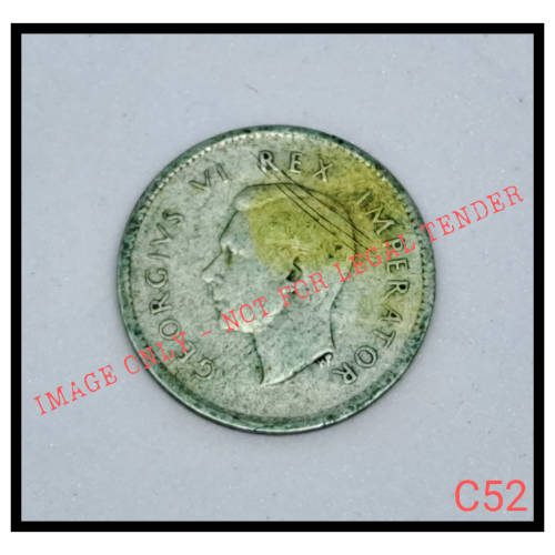 1937 THREE PENCE 3D SOUTH AFRICAN COIN