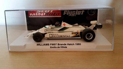 Fly Slot Williams FW07 "Occidental". Mint in box