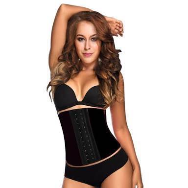 RUBBER WAIST CLINCHER 9 STEEL BONE UNDERBUST CORSET