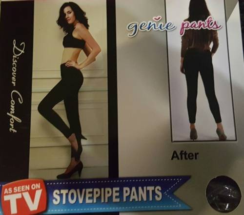 GENIE PANTS AS SEEN ON TV - STOVEPIPE PANTS