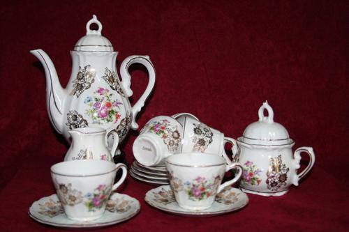 Fine China - tea set - 15pc