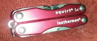 Leatherman Squirt P4 (Red)