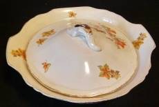 Alfred Meakin England Bowl With Lid  (+-24.5x8cm High)
