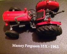 Hachette Tractor - Massey Ferguson 35X - 1963 Scale 1:43