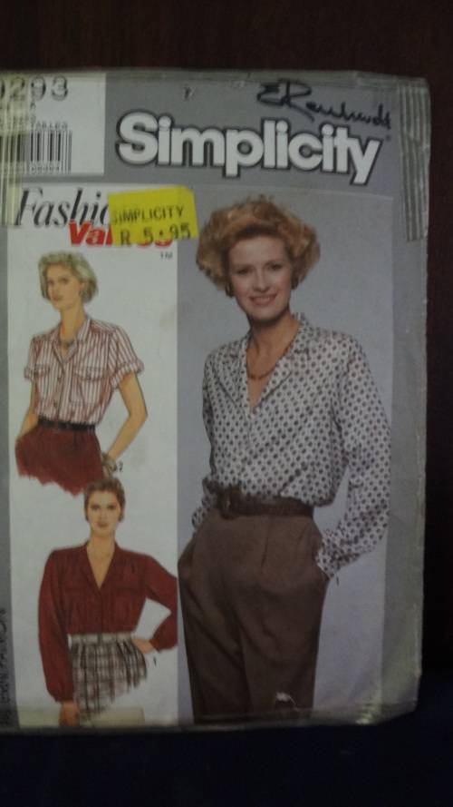 Simplicity Sewing pattern 9293