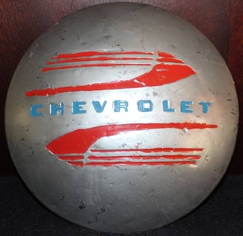 Vintage Chevrolet hubcap