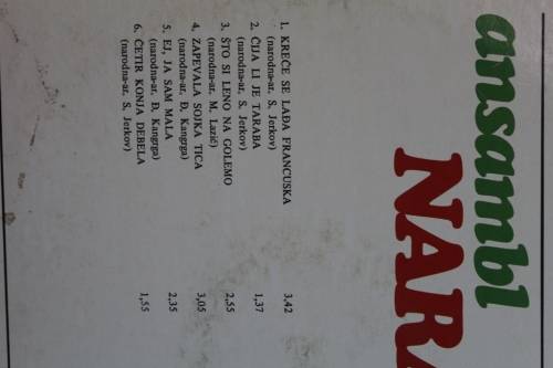 LP - Kazi Mi,Kazi - Ansambl Narakord