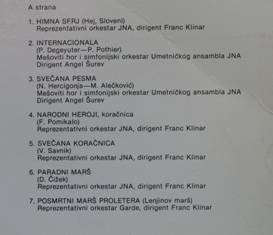 LP - Jugoslavijo rasti sve mocnija