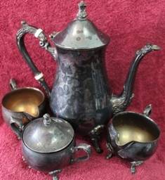 Steel tea kettle set