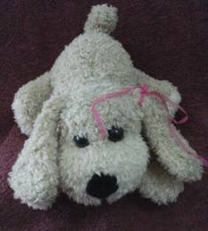 Plush Toy - Beige Doggy +-21cm